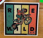 Badlands Ride Wild Sticker