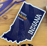 Badlands Indiana Country Sticker