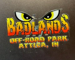 Badlands Logo 3D Sticker