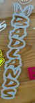 Badlands Vertical Decal