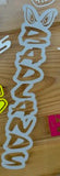Badlands Vertical Decal