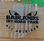 Badlands Indiana 3D Sticker