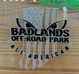 Badlands Indiana 3D Sticker