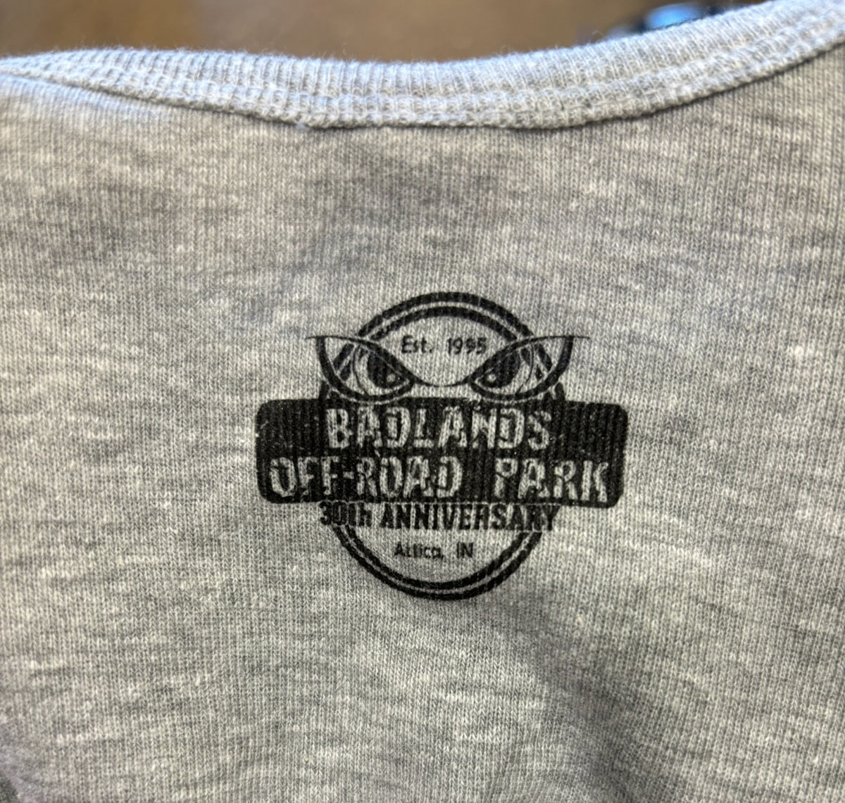 Badlands Critter Crawl Grey Onesie- 30th Anniversary Limited Edition!
