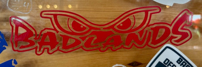 Badlands Original Eyes Decal