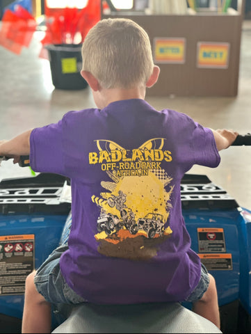 Badlands Machine Sunset Youth T-shirts