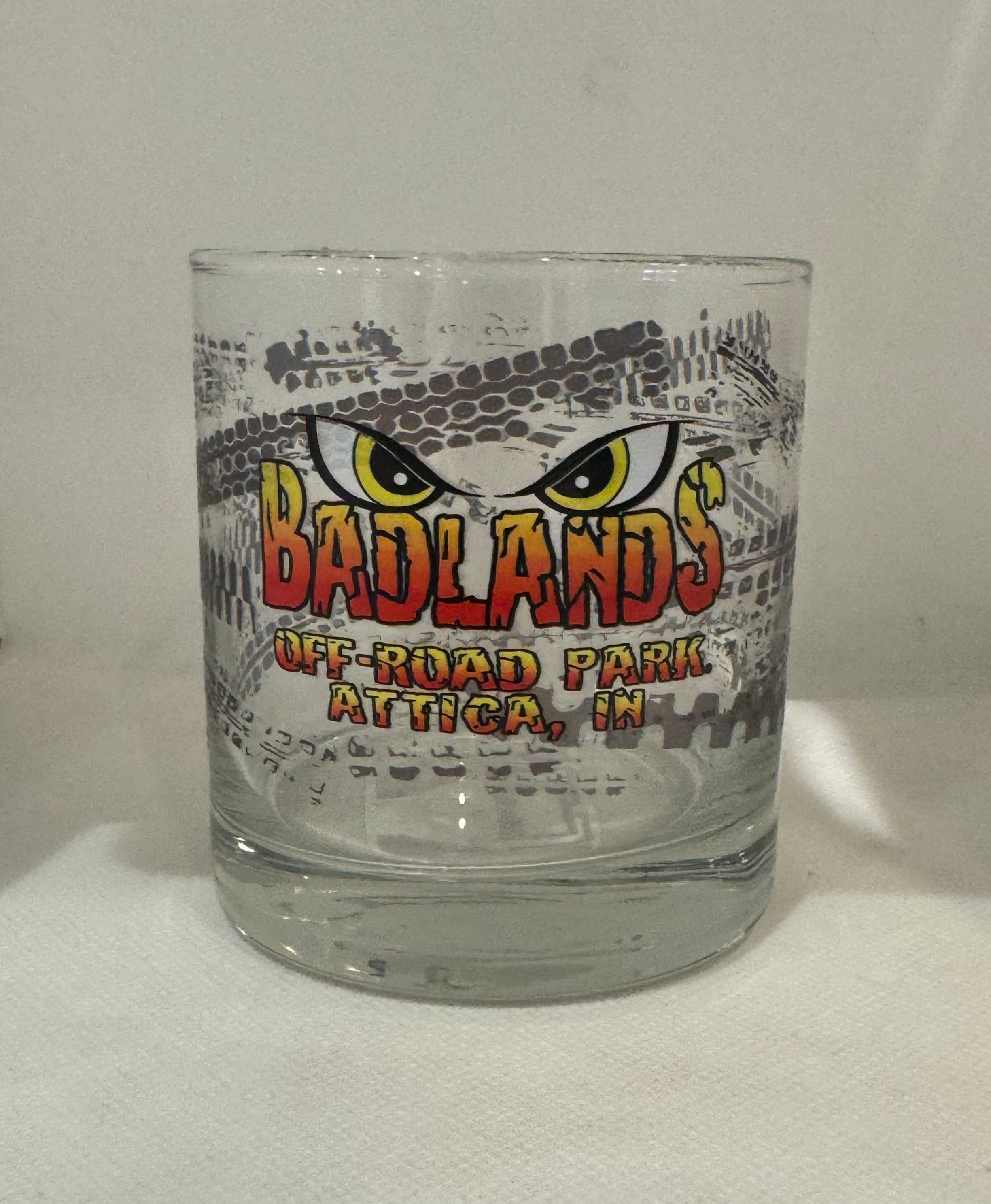 Badlands On the Rocks Glass
