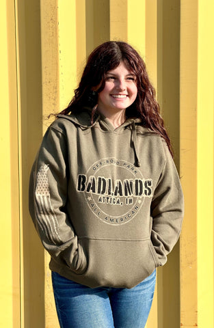 Badlands Indiana Tracks Hooded Sweatshirt