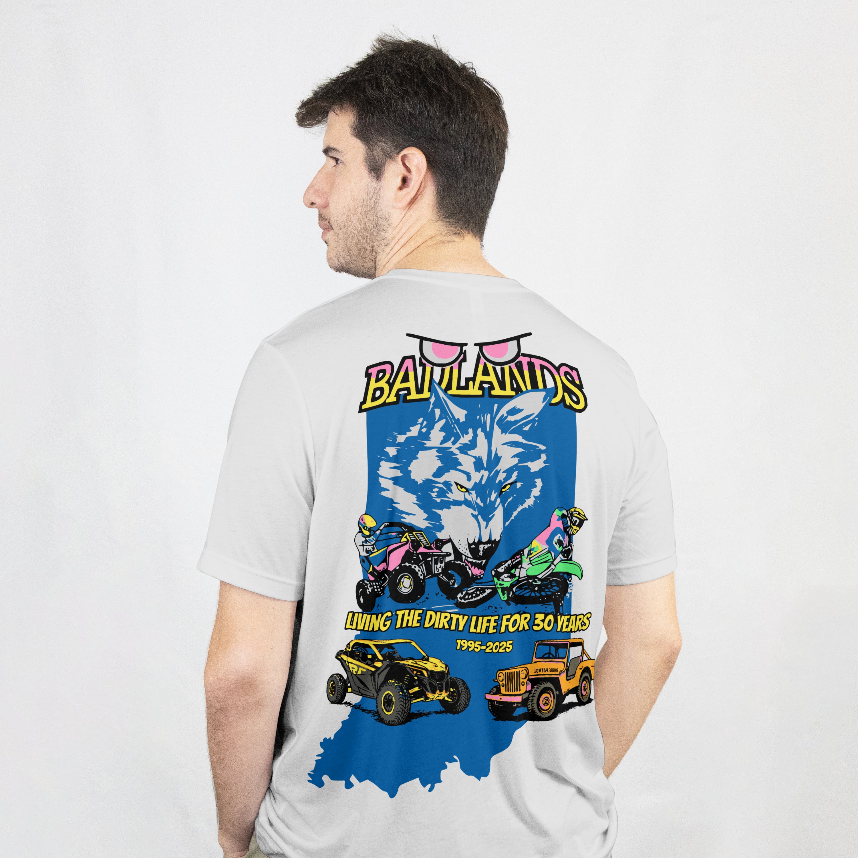 PREORDER Retro Wolf Badlands T-Shirt