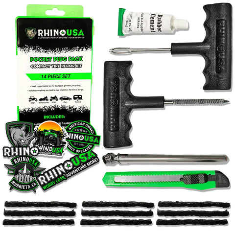 RHINO 14 Piece Tire Repair Kit