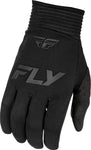 Fly Racing F-16 Black with Dark Grey Gloves
