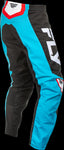 Fly Racing F-16 Cyan with Black Pants