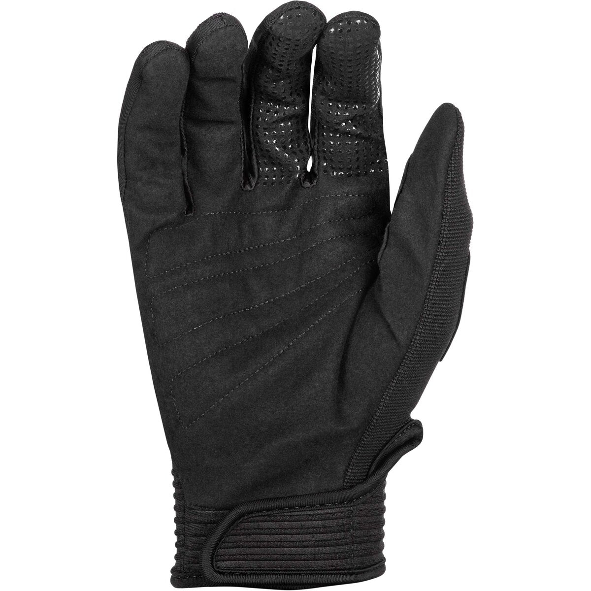 Fly Racing F-16 Black with Dark Grey Gloves
