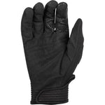 Fly Racing F-16 Black with Dark Grey Gloves
