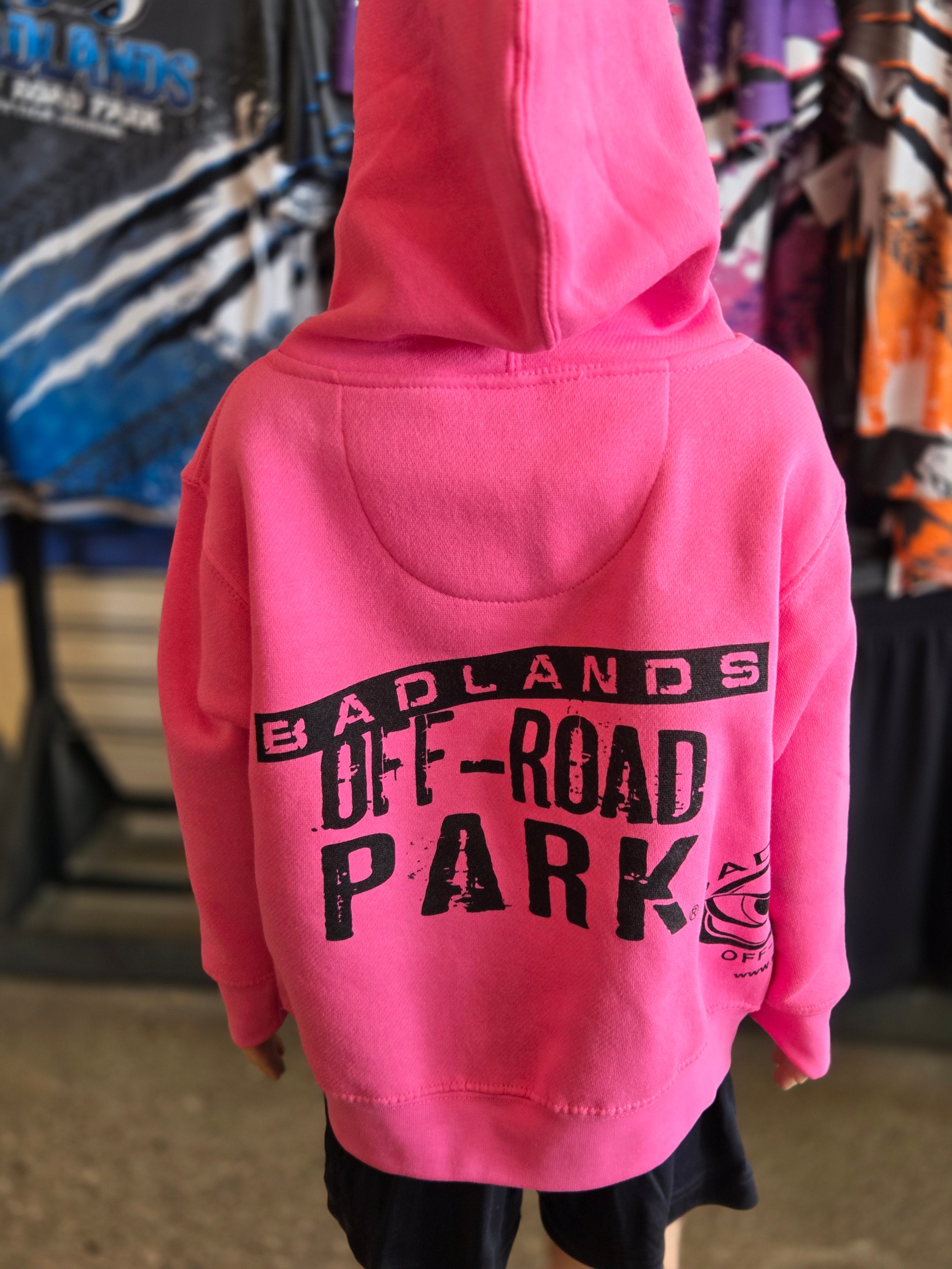 Youth Badlands 30th Anniversary Hip Pink Hoodie