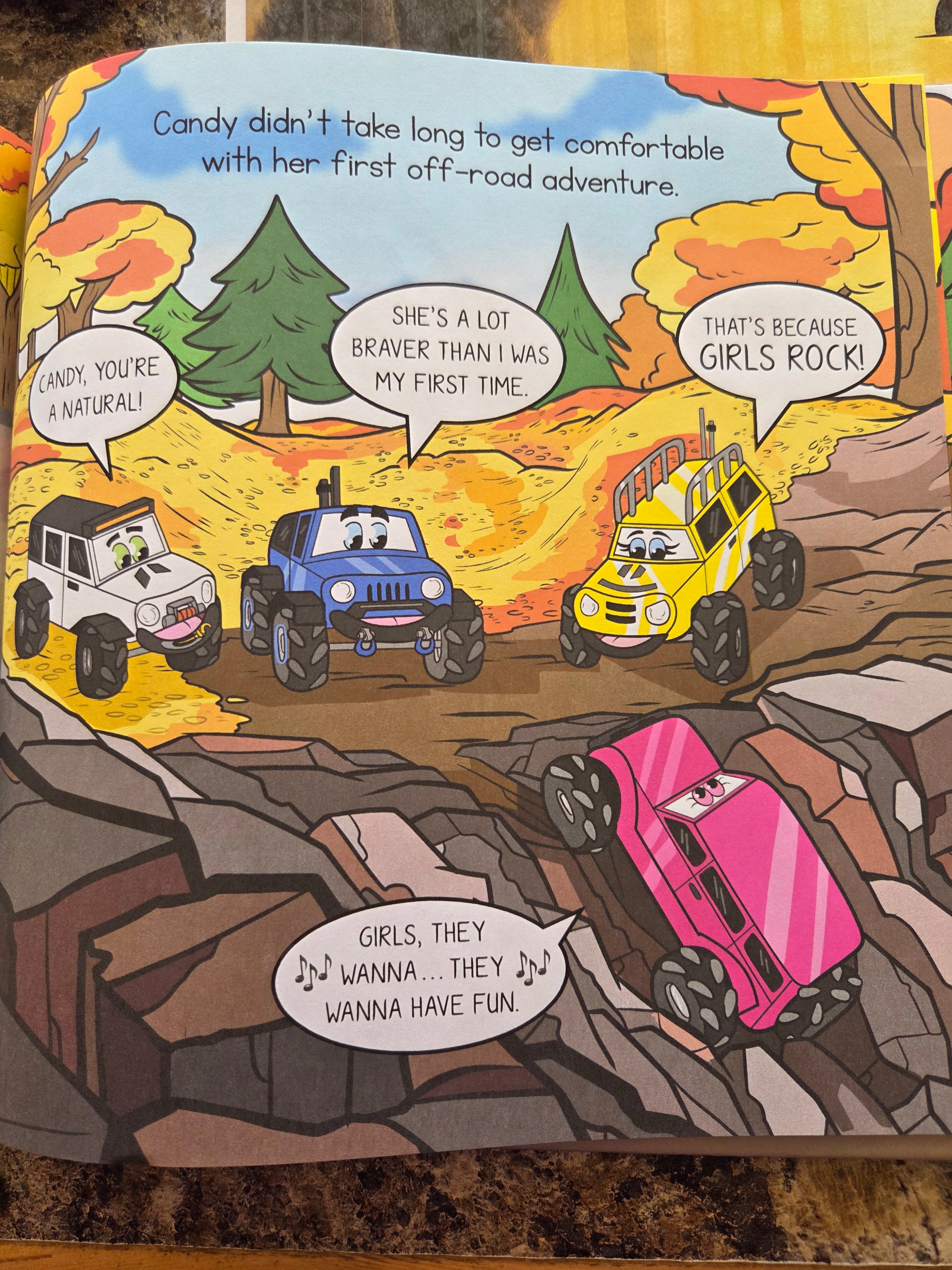 DJ's Off-Road Adventures: Girls Rock- Book