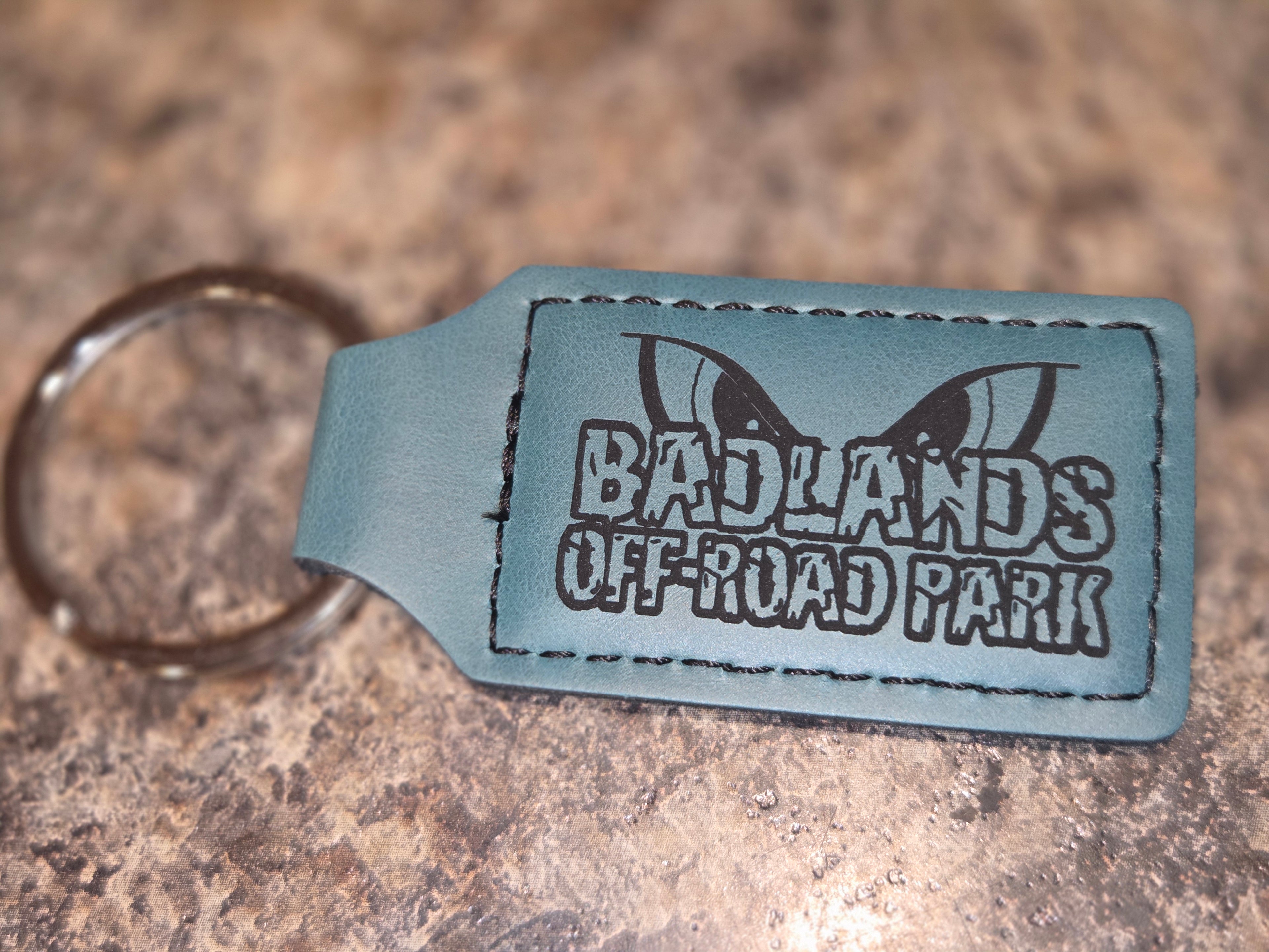 Badlands Leather Indiana Keychain