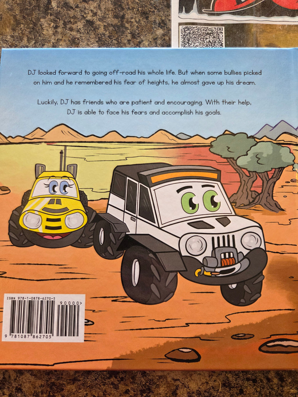 DJ's Off-Road Adventures: DJ Faces His Fear-Book
