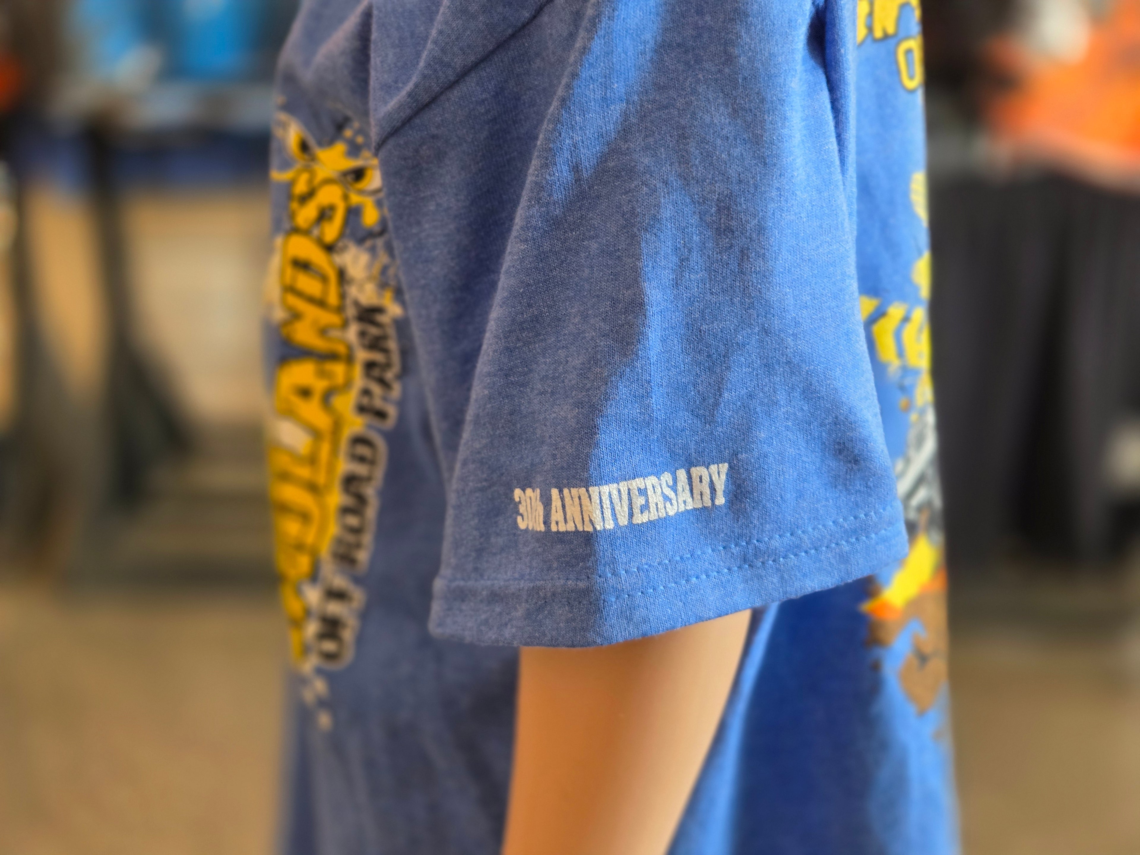 Badlands Blue Machine Sunset Youth T-Shirt 30th Anniversary Edition