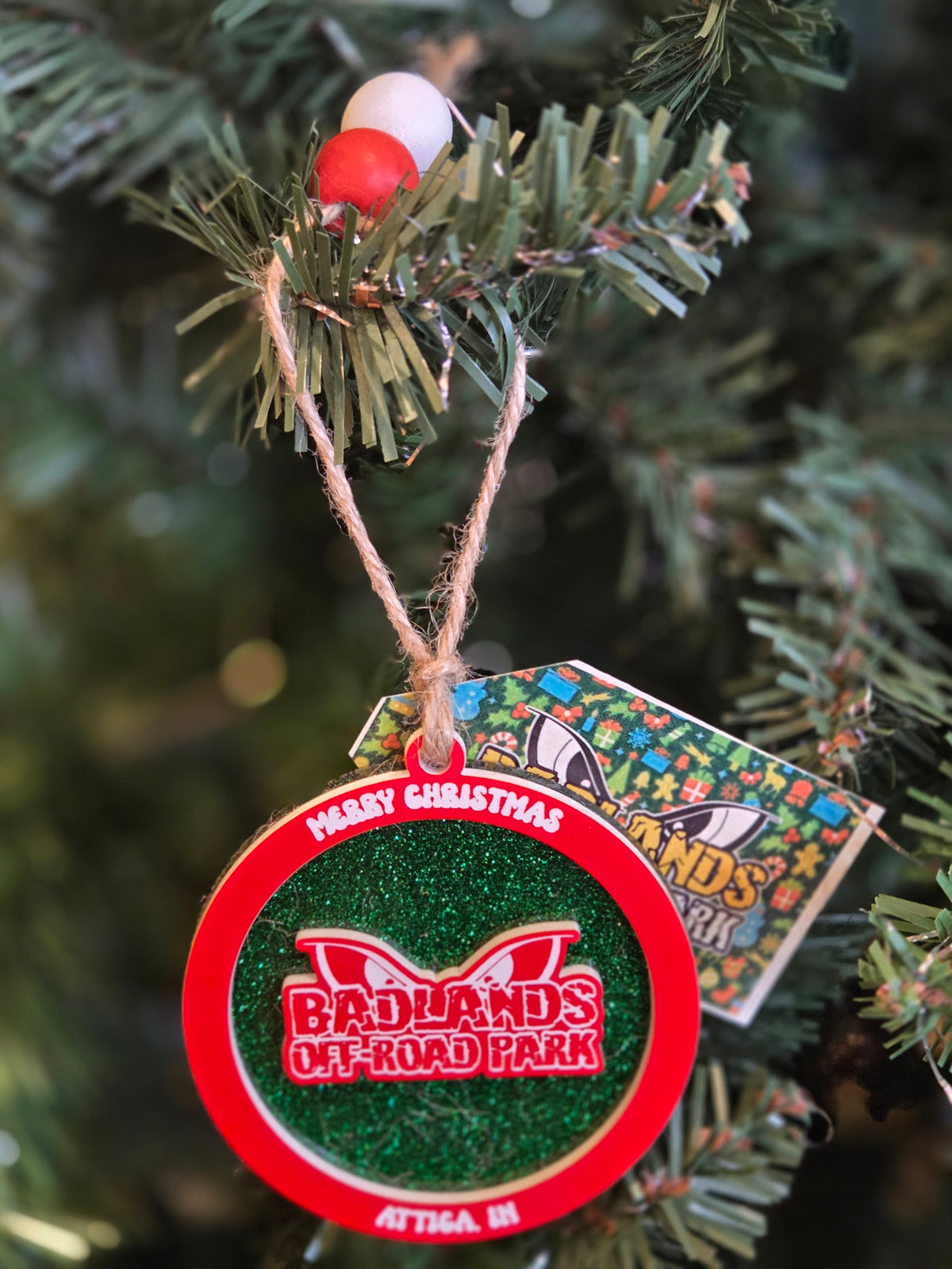 Badlands Acrylic Ornament