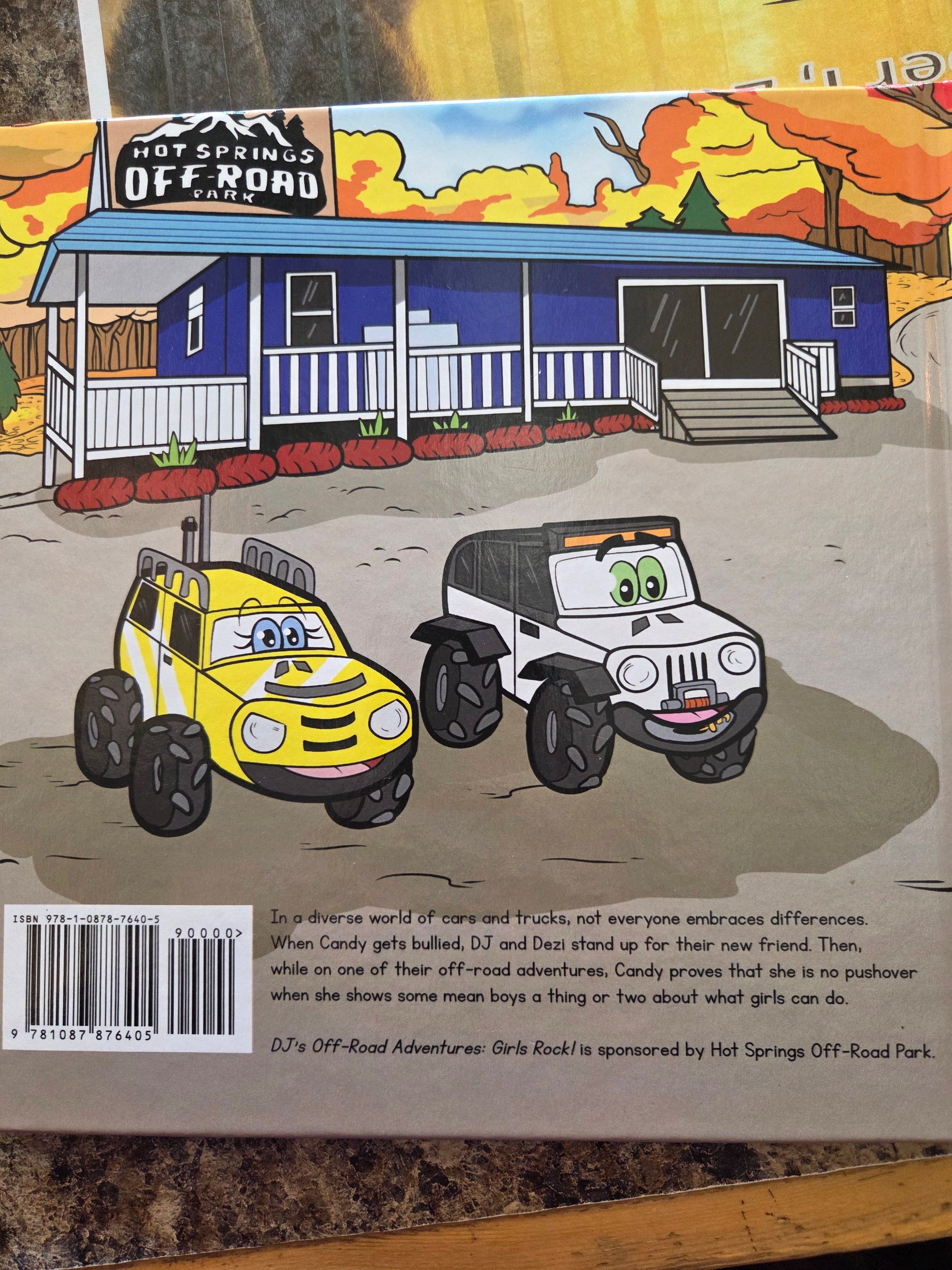 DJ's Off-Road Adventures: Girls Rock- Book