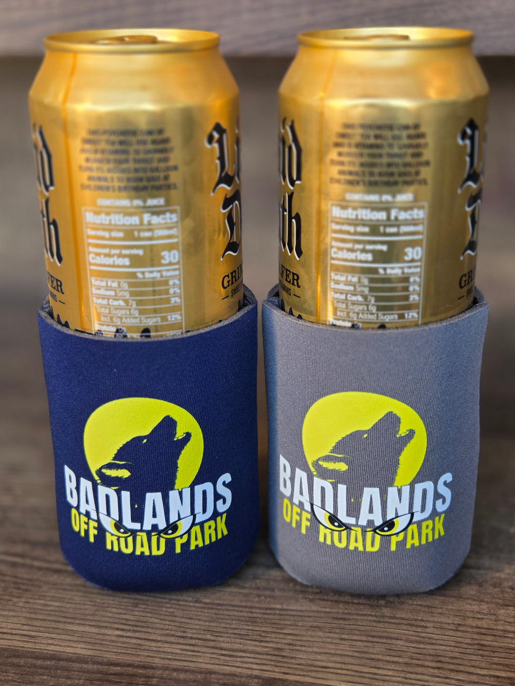 Badlands Wolf Koozie