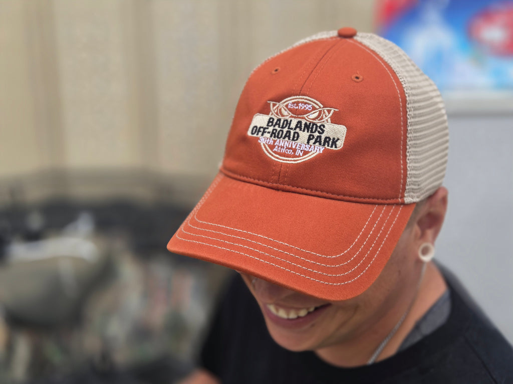 Badlands 30th Anniversary Richardson Garmet Washed Hat Orange