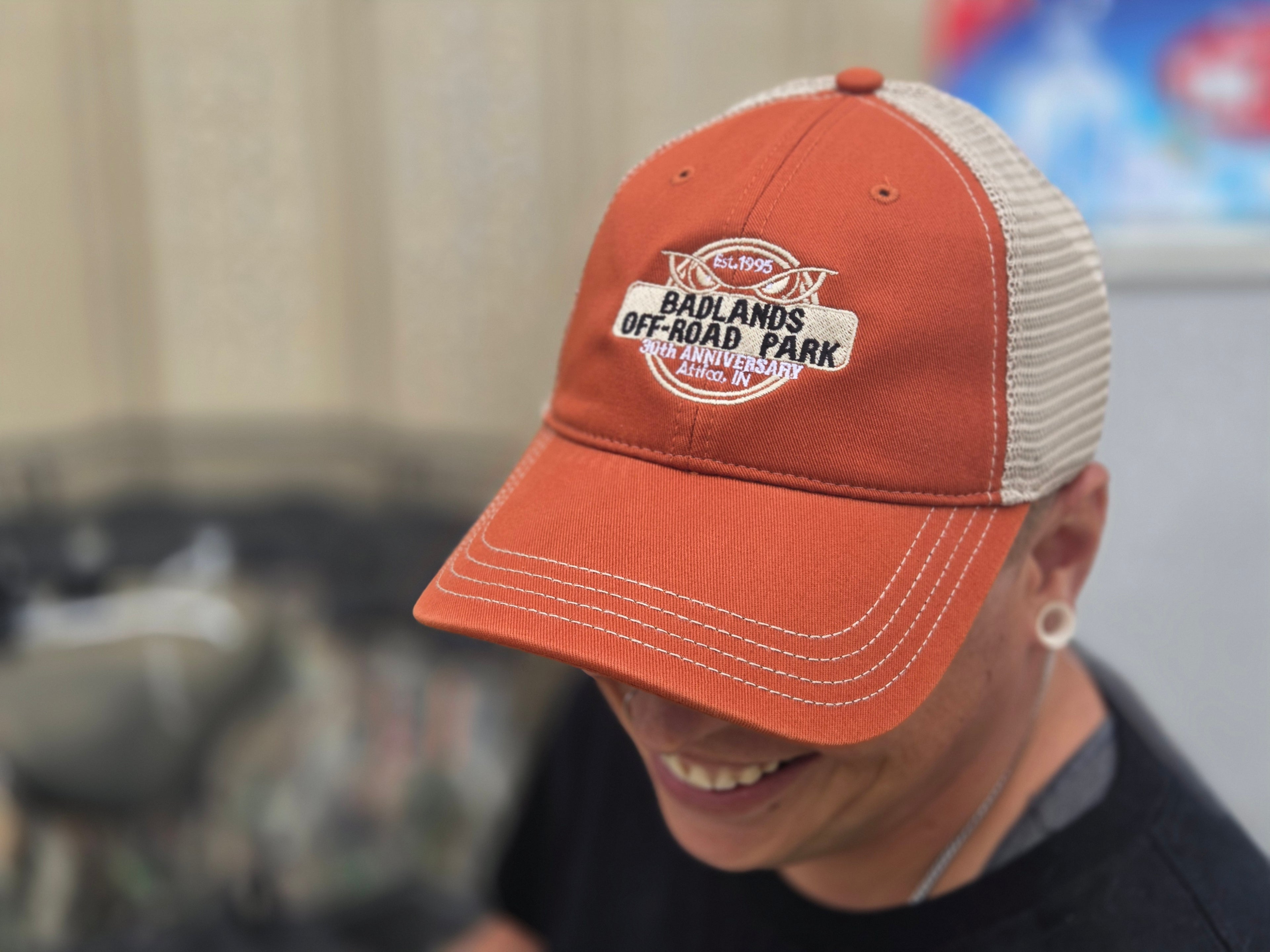 Badlands 30th Anniversary Richardson Garmet Washed Hat Orange