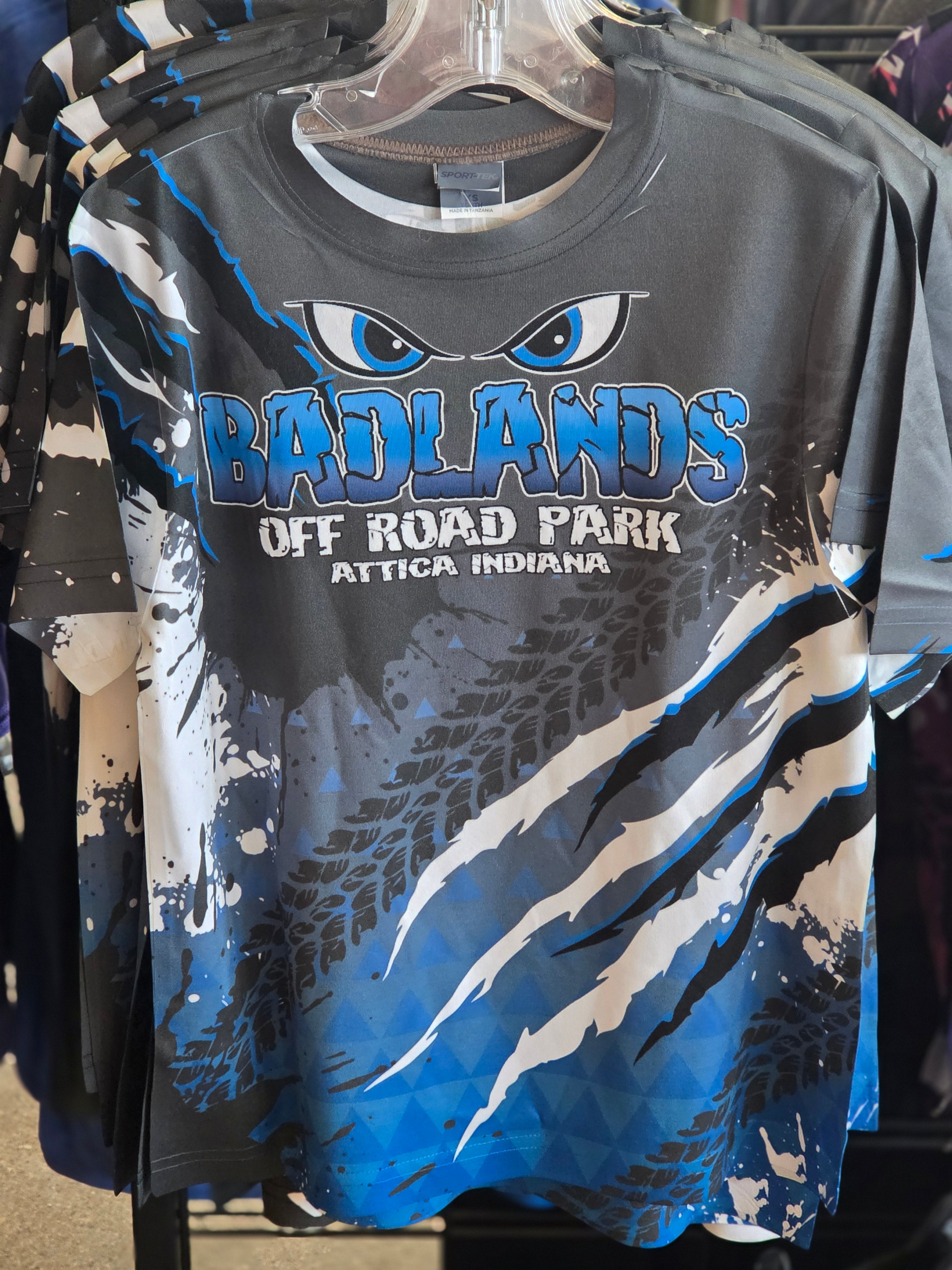 Badlands 30th Anniversary All Over Blue Youth T-Shirt