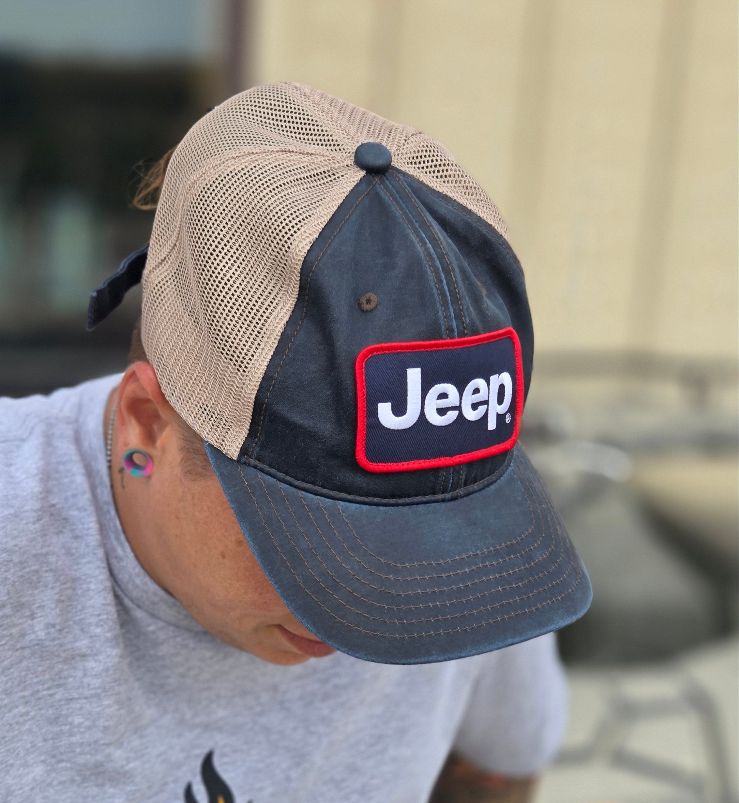 Jeep Chino Twill Patch Hat