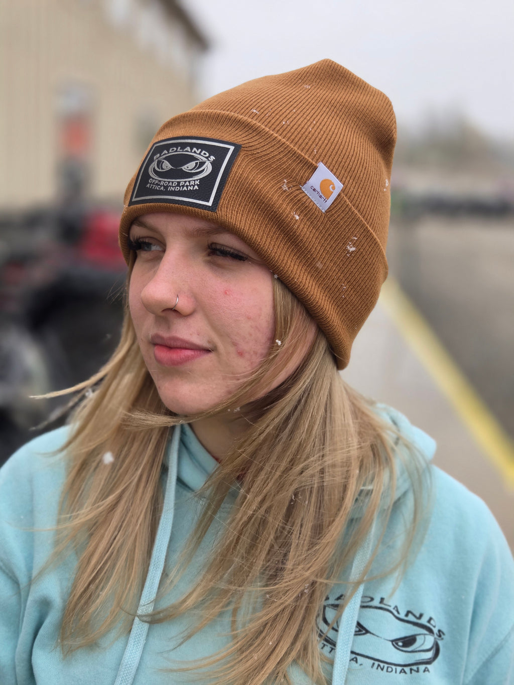Badlands Carhartt Patch Beanie