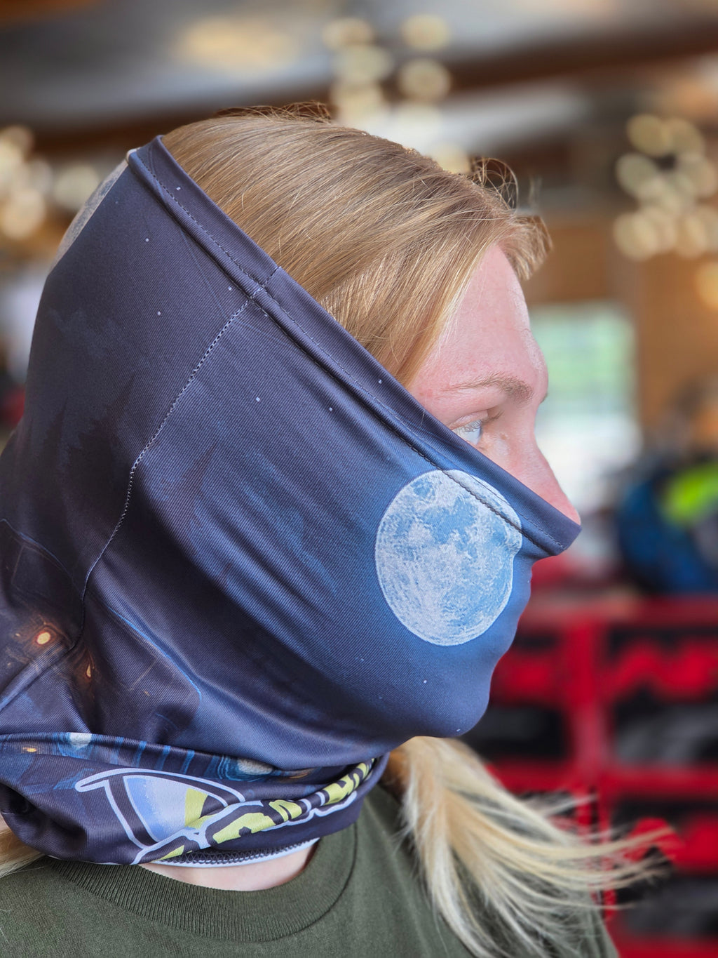 Badlands Night Ride Face Mask