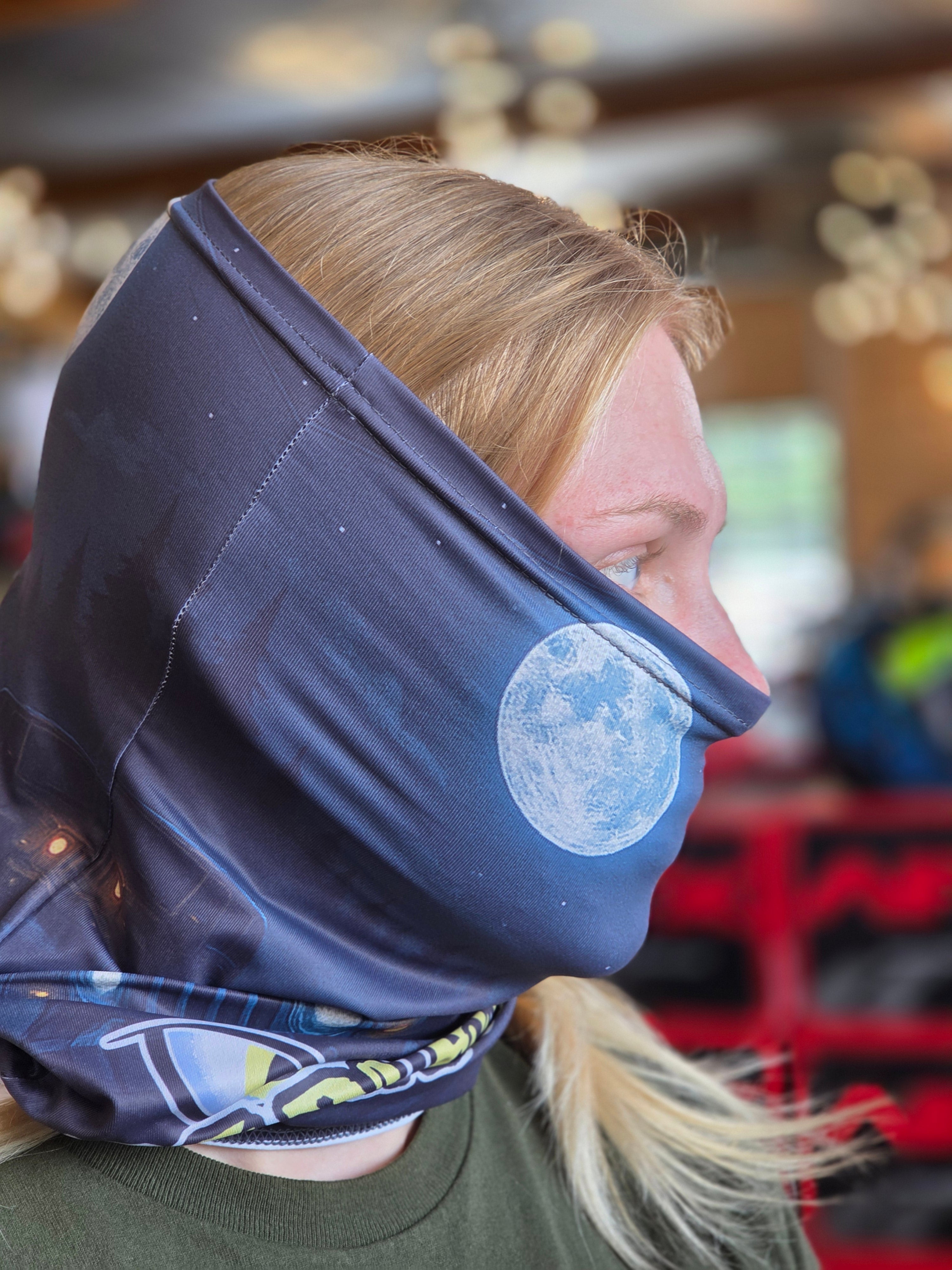 Badlands Night Ride Face Mask
