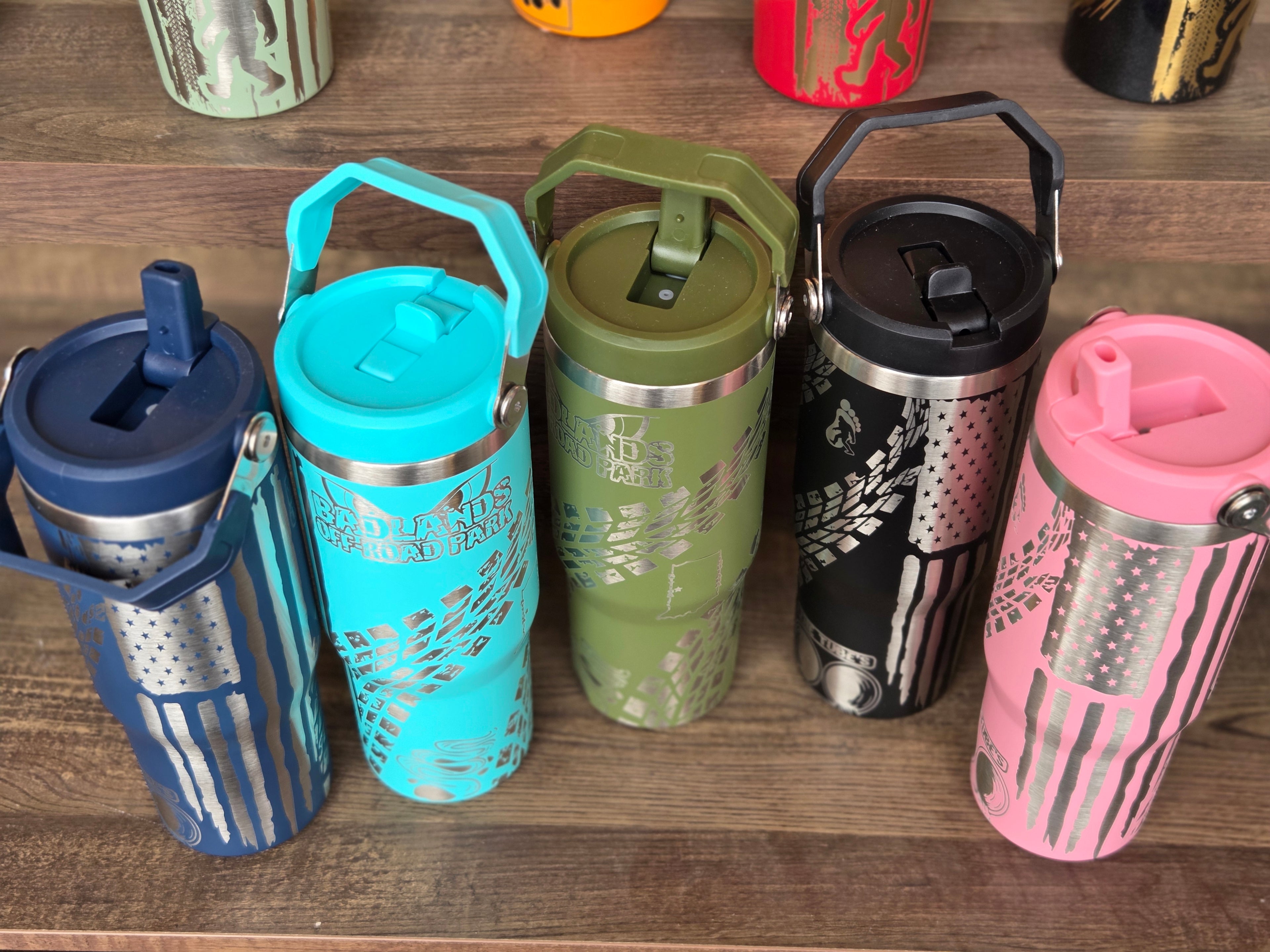 Badlands Flip Top 30oz Stainless Steel Water Bottle