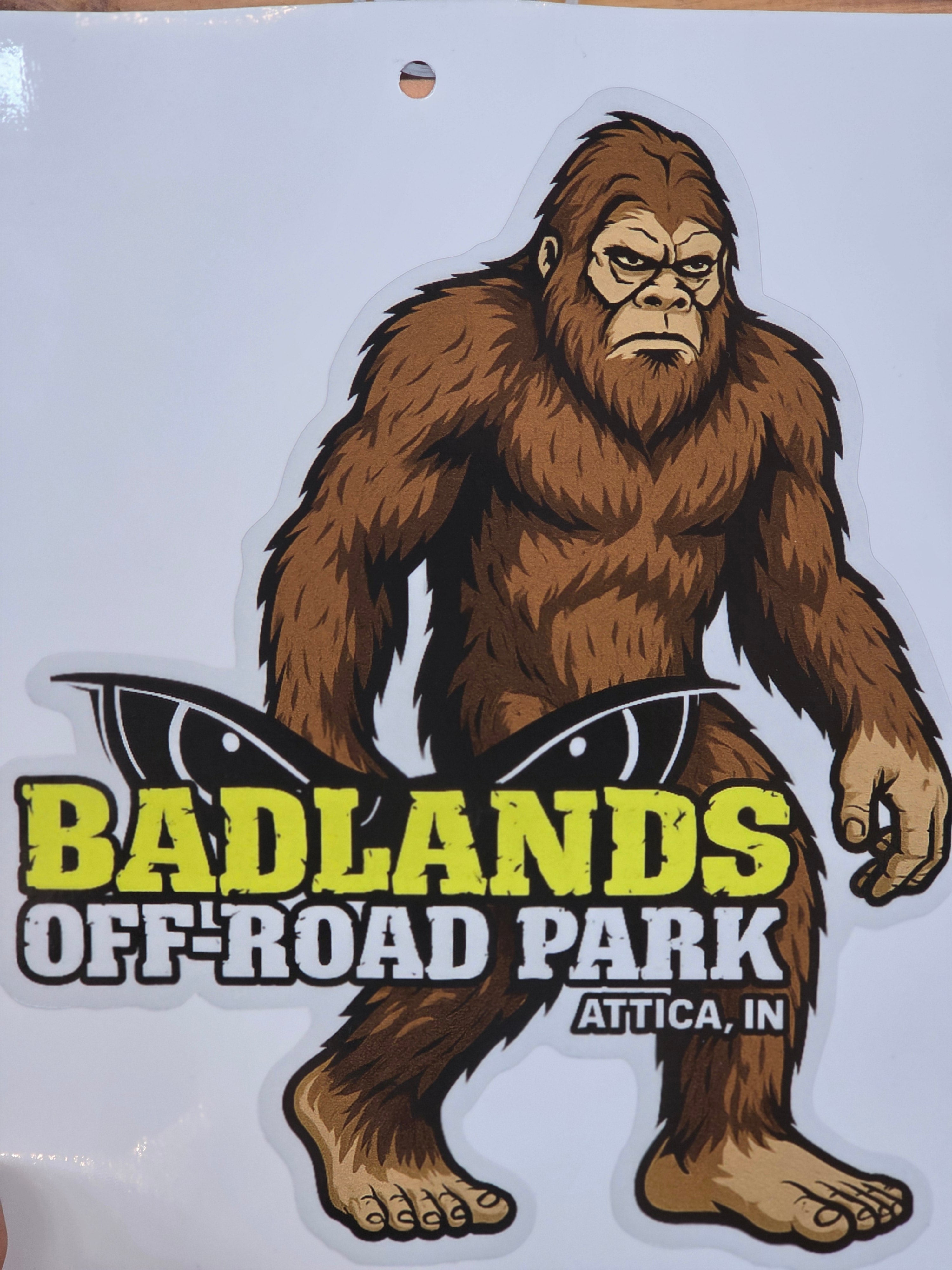 Badlands Sasquatch Sticker