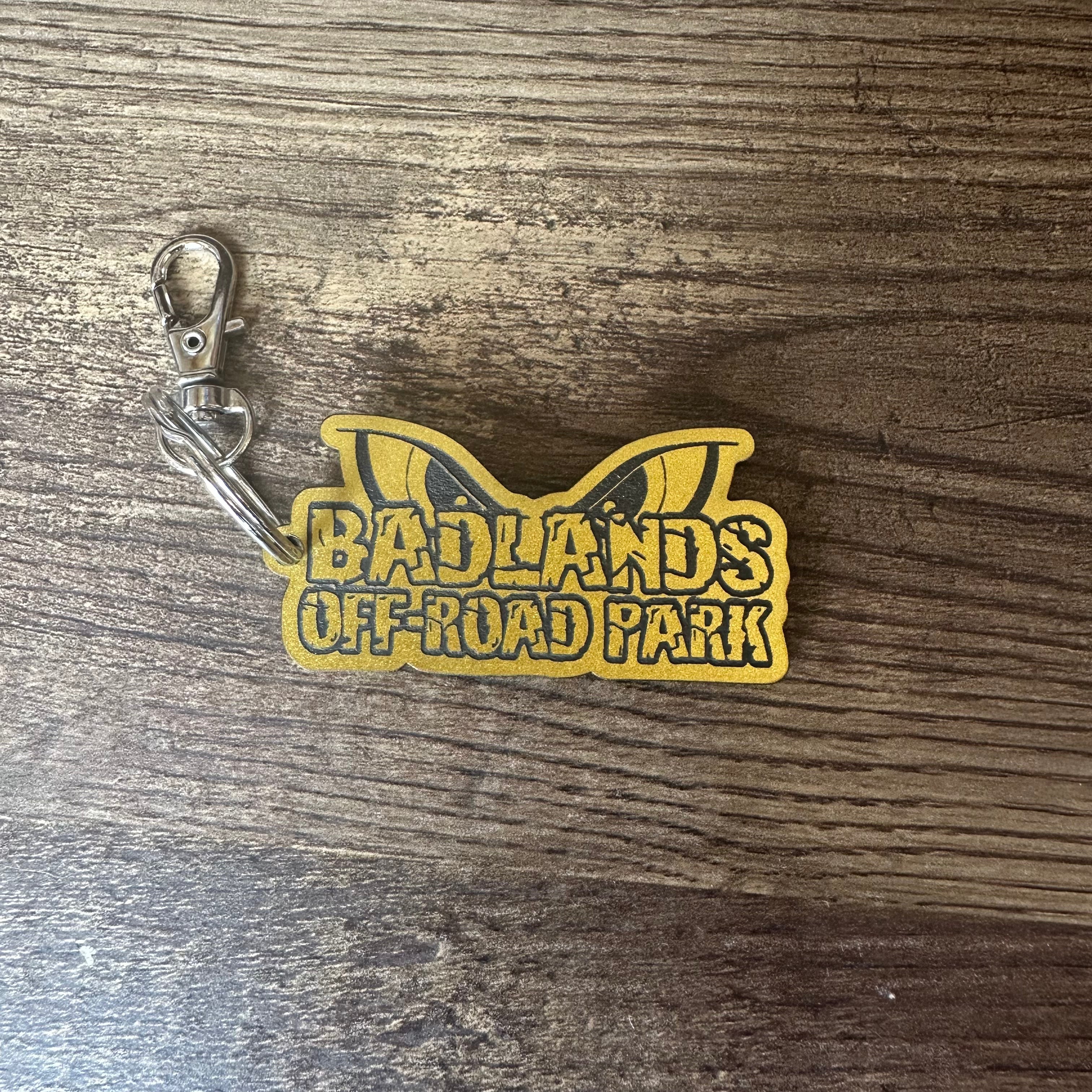 Badlands Acrylic Keychain