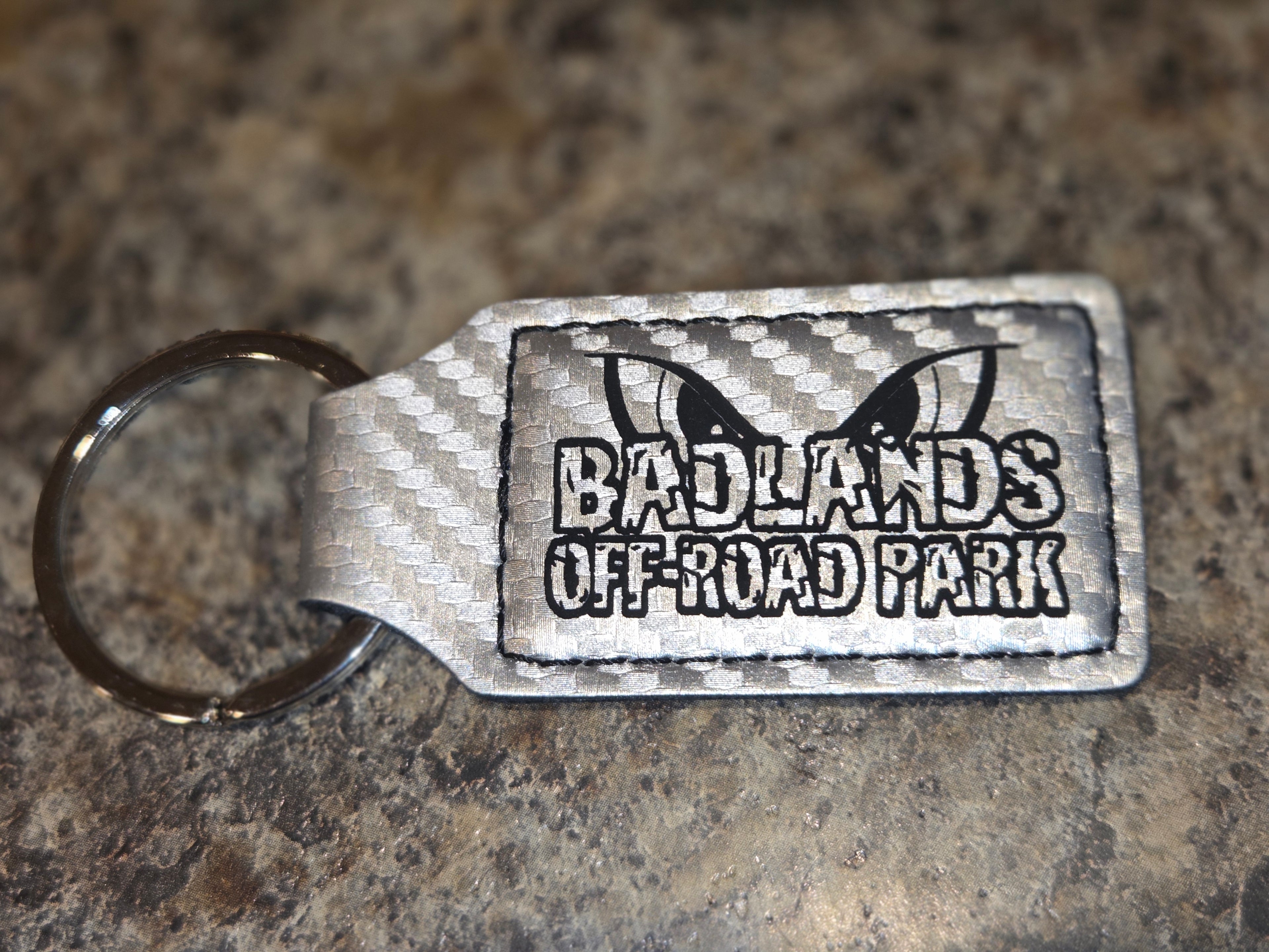 Badlands Leather Indiana Keychain