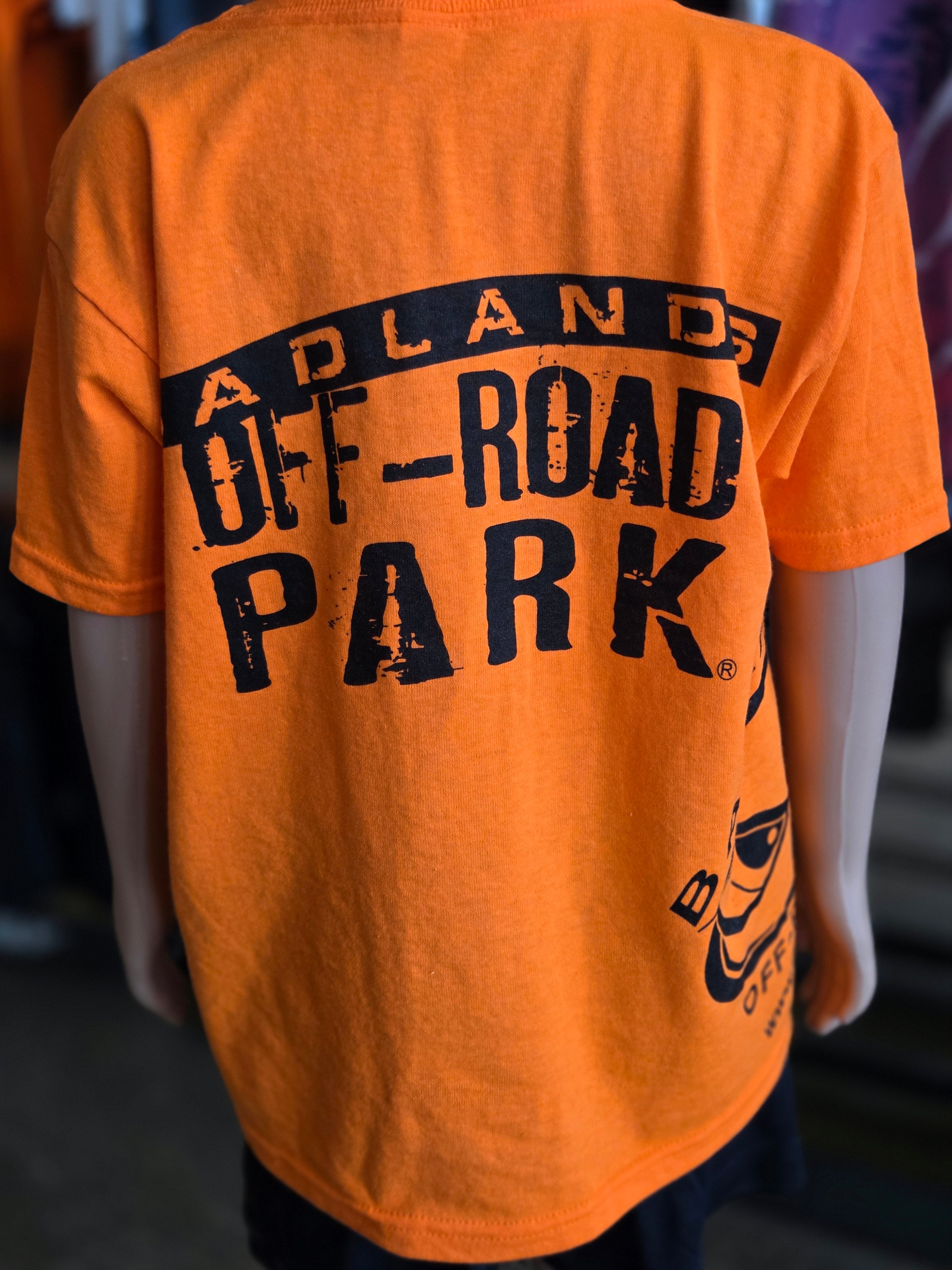 Badlands 30th Anniversary Orange/Black Hip Youth T-Shirt