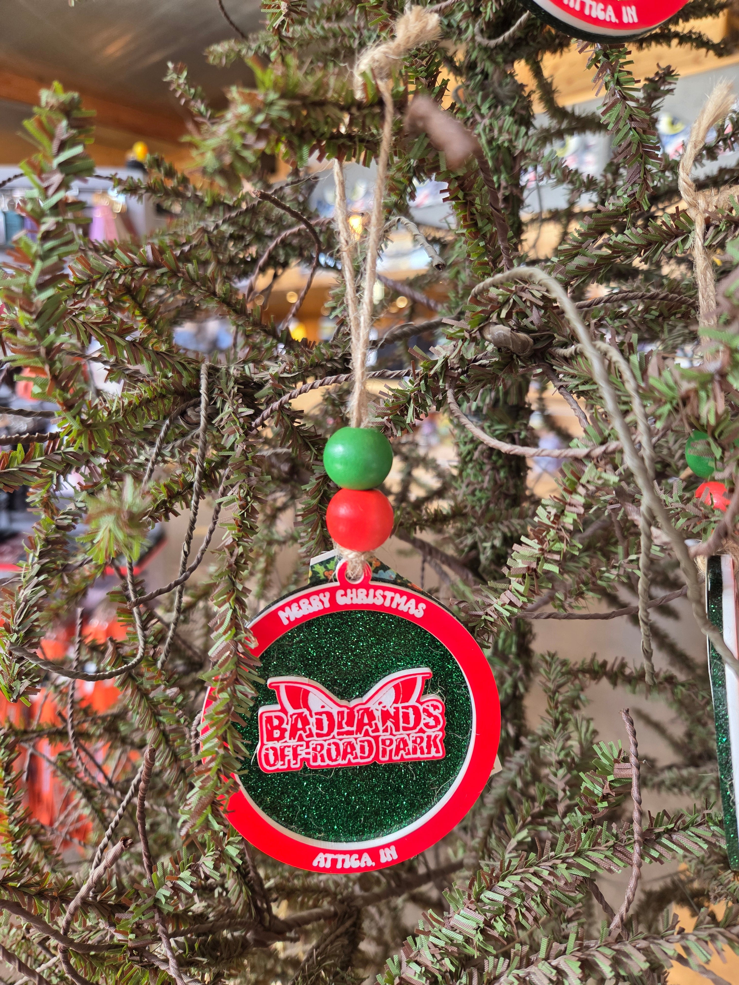 Badlands Acrylic Ornament