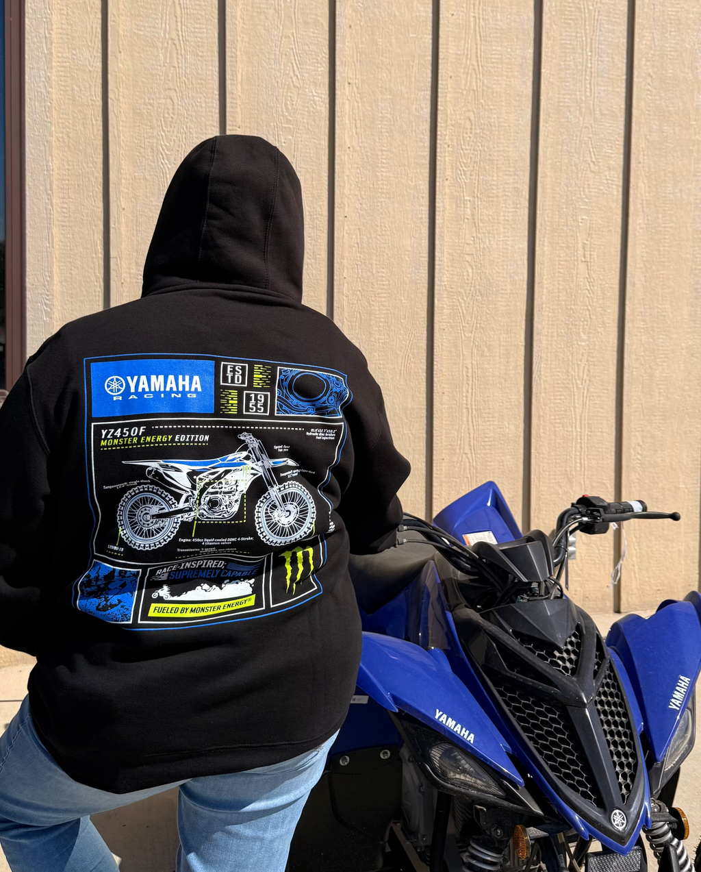 Yamaha Racing X Monster Energy Hoodie