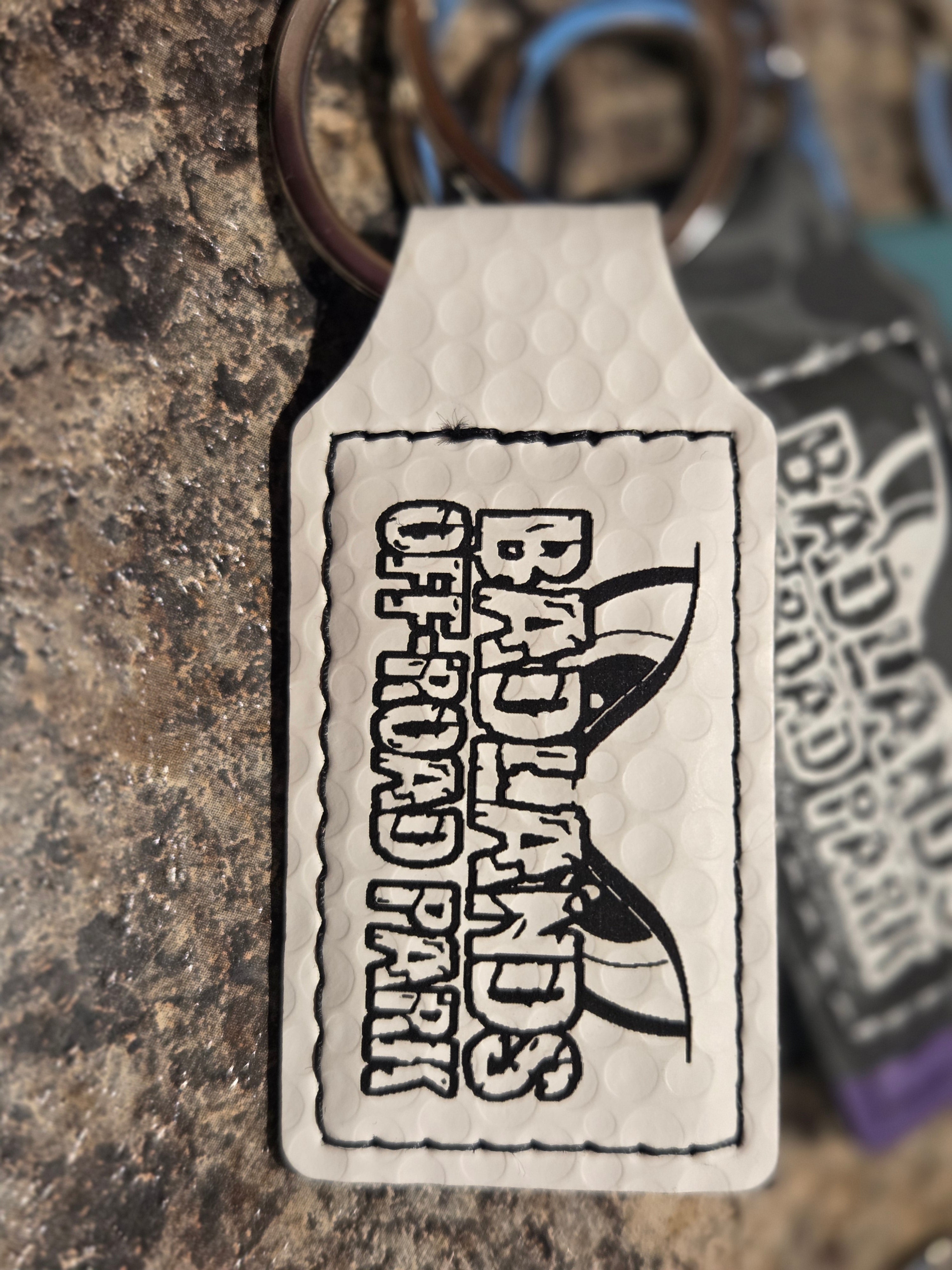 Badlands Leather Indiana Keychain