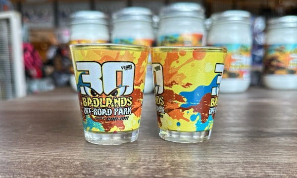 Badlands 30th Anniversary Shot Glass