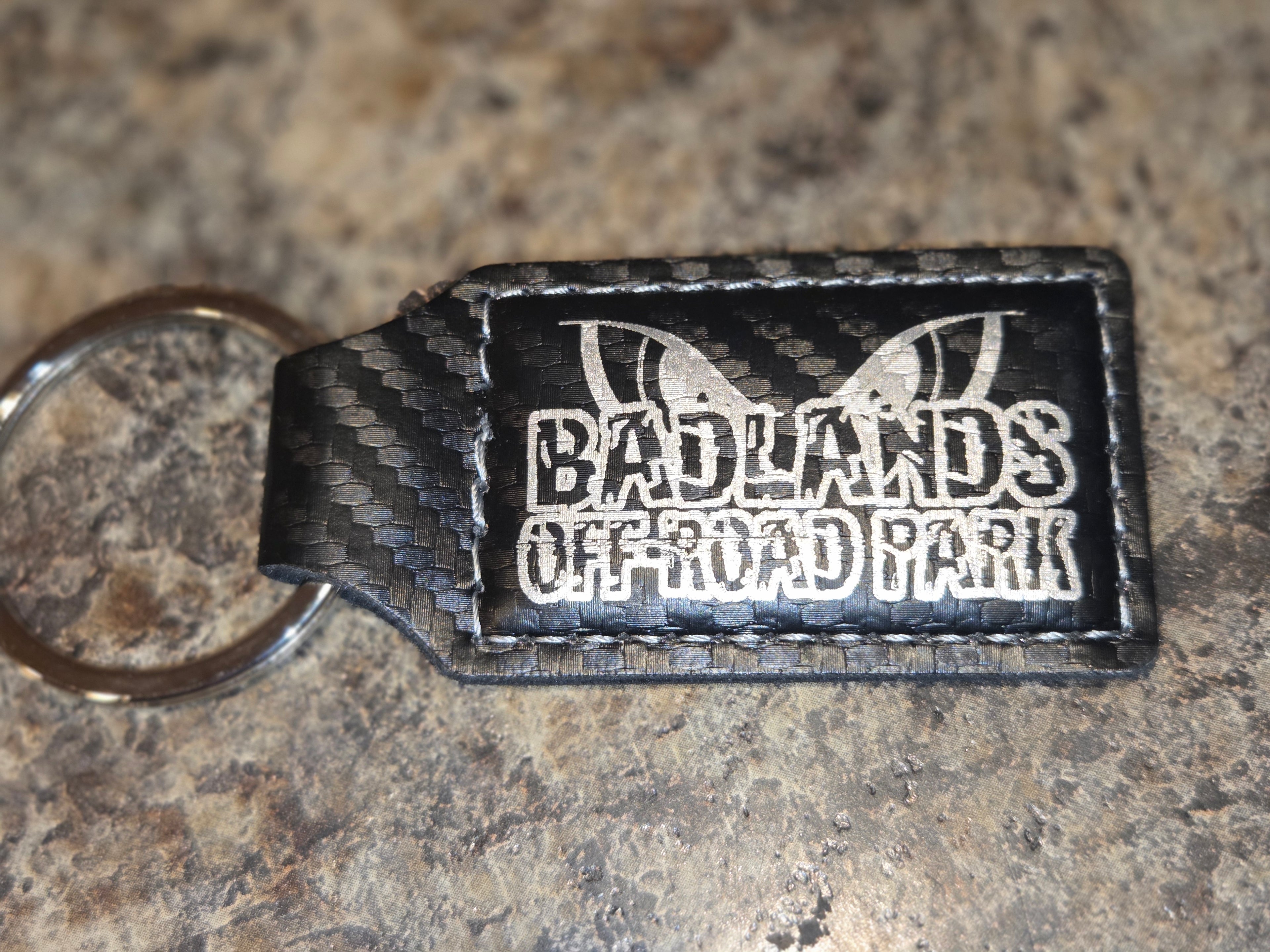 Badlands Leather Indiana Keychain
