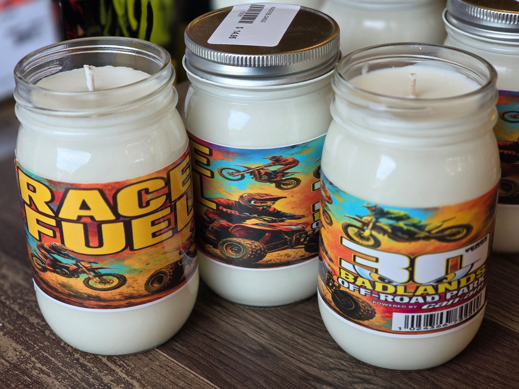 Badlands Race Fuel Candle