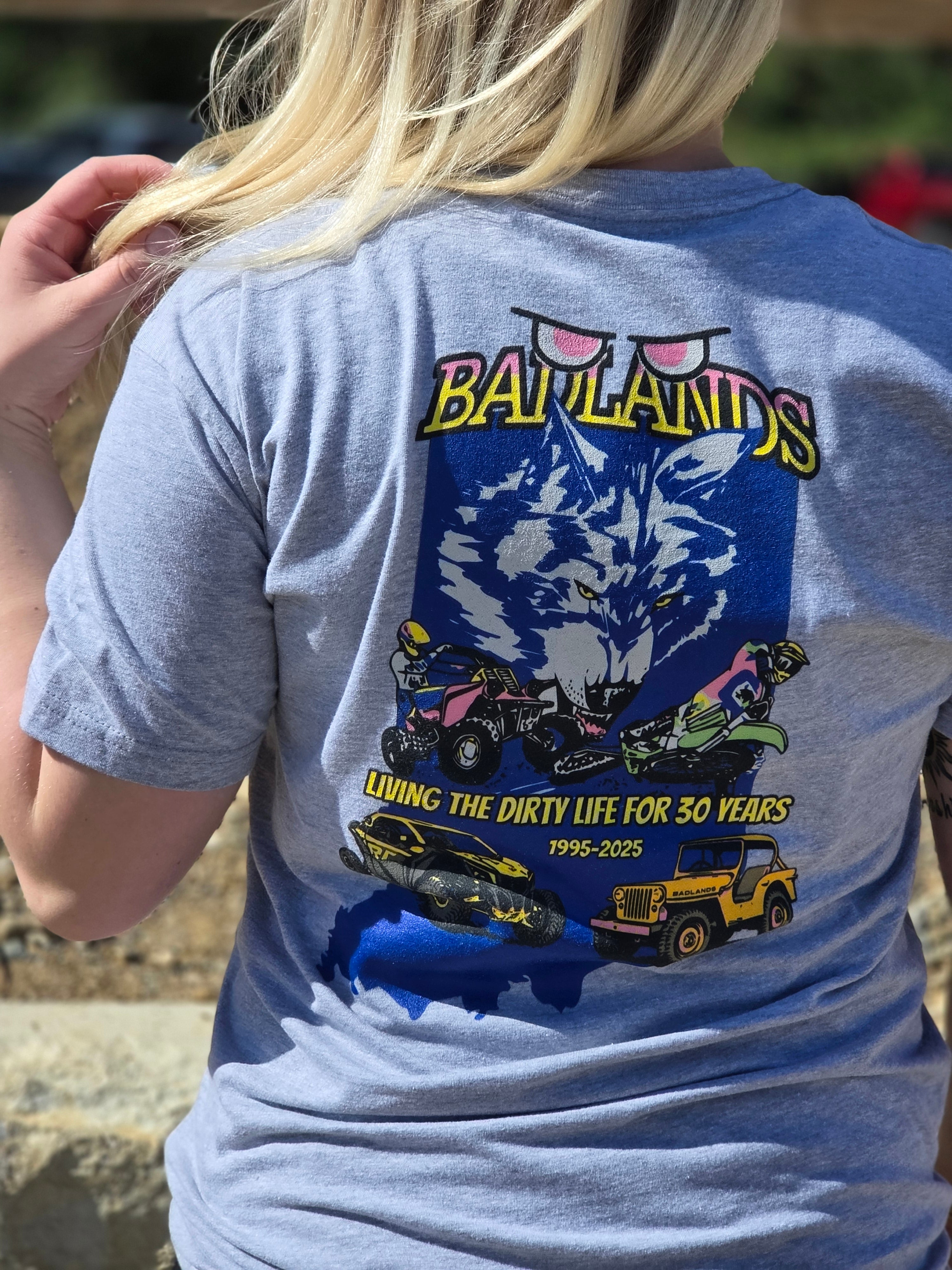 Retro Wolf Badlands T-Shirt