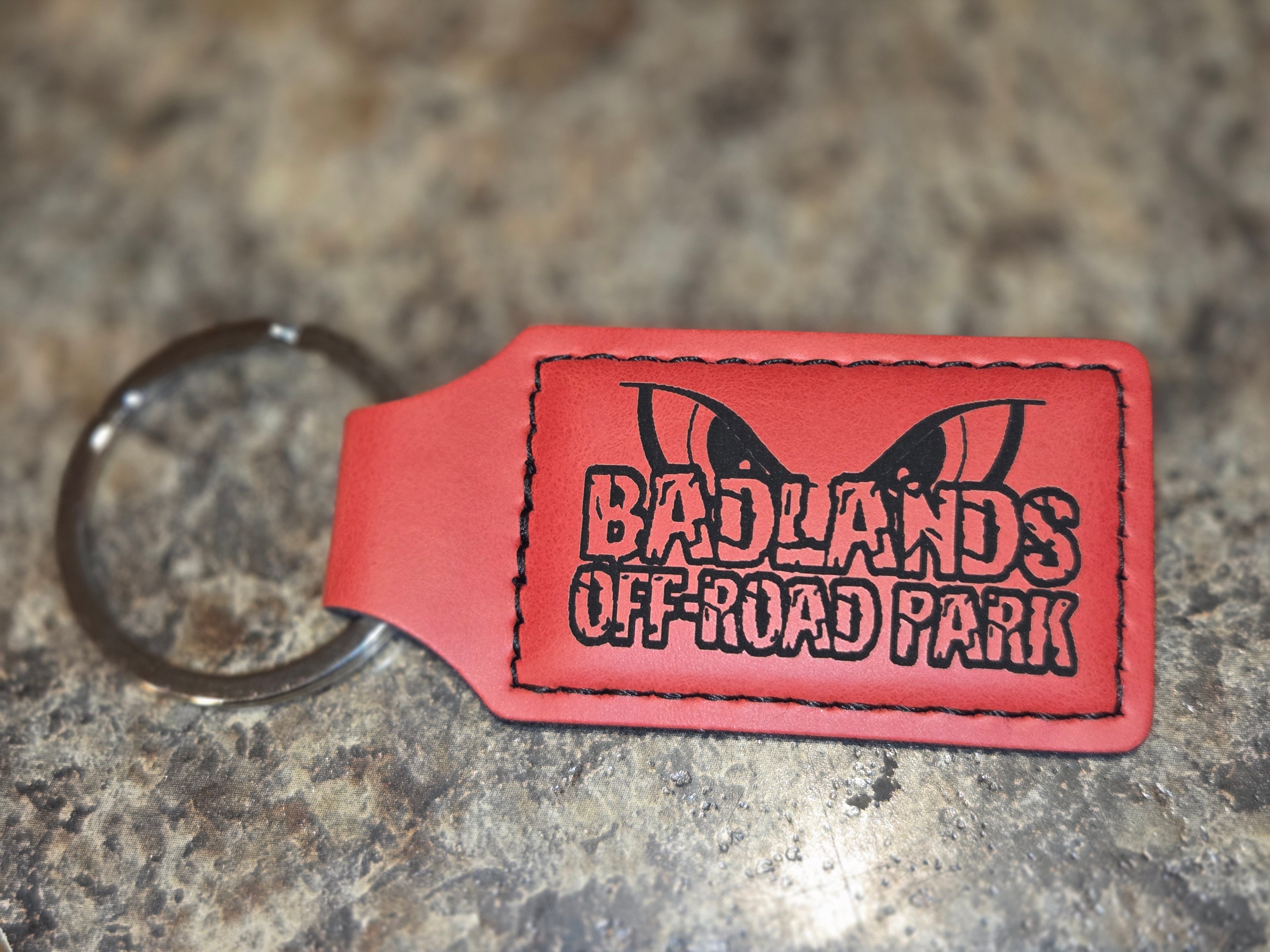Badlands Leather Indiana Keychain
