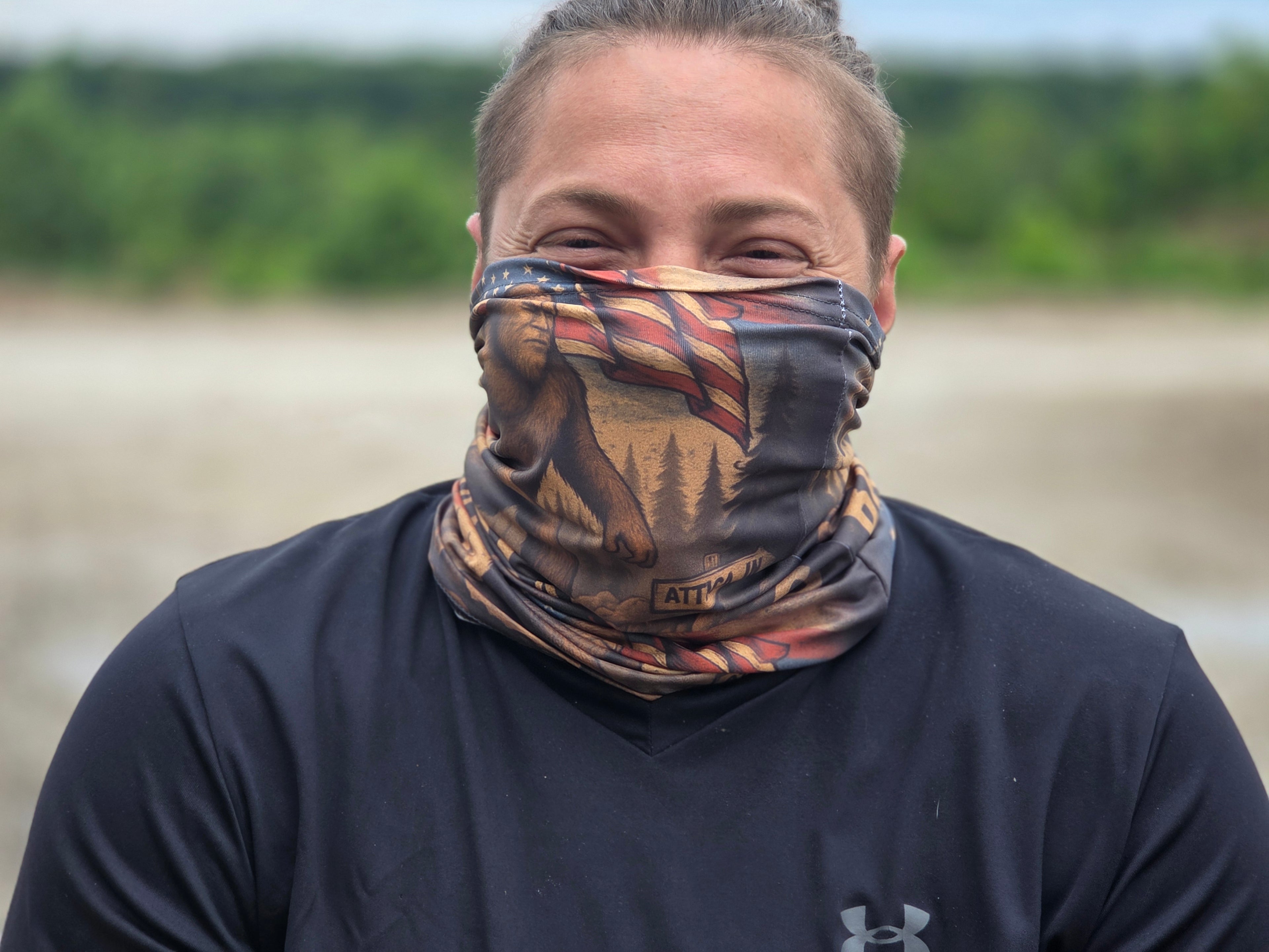 Badlands Patriotic Sasquatch Face Mask