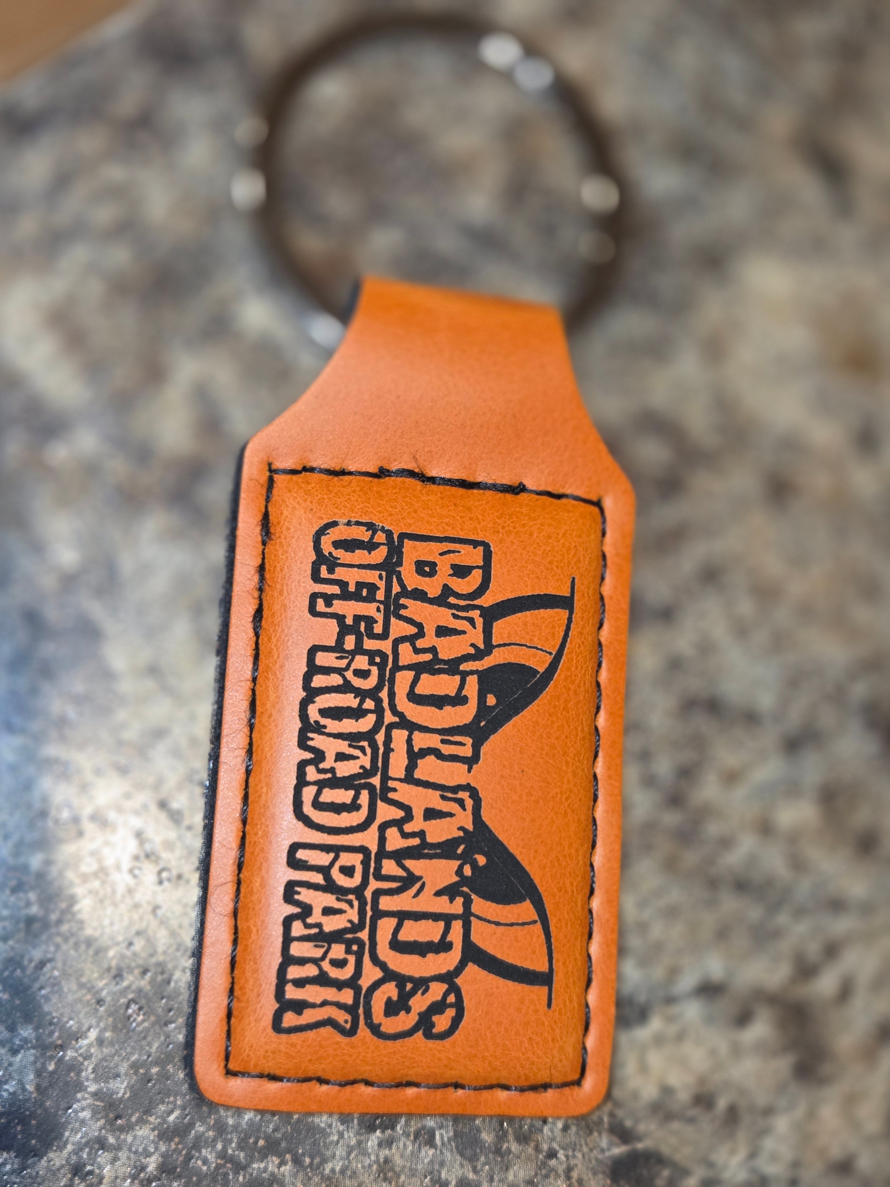 Badlands Leather Indiana Keychain