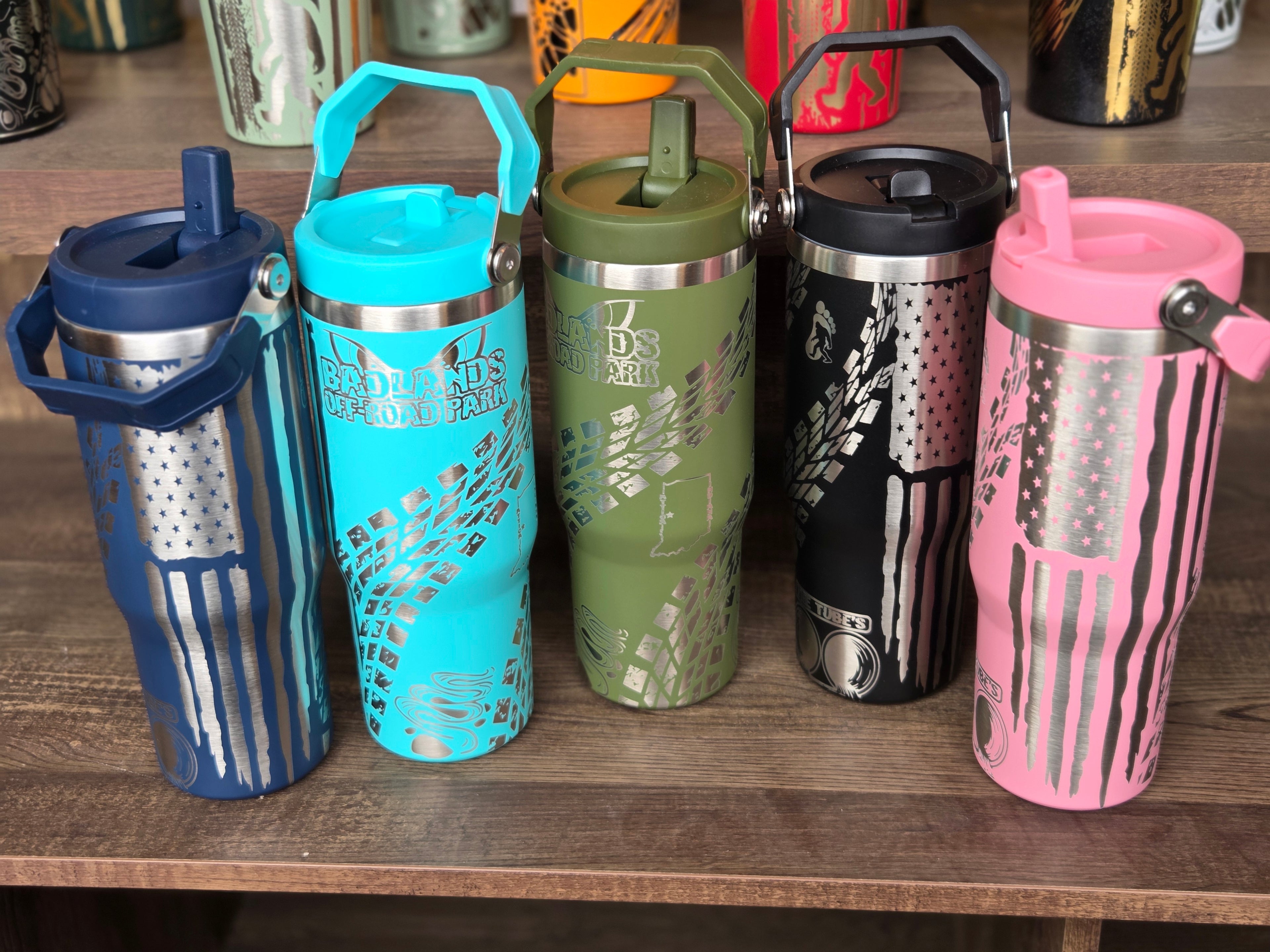 Badlands Flip Top 30oz Stainless Steel Water Bottle