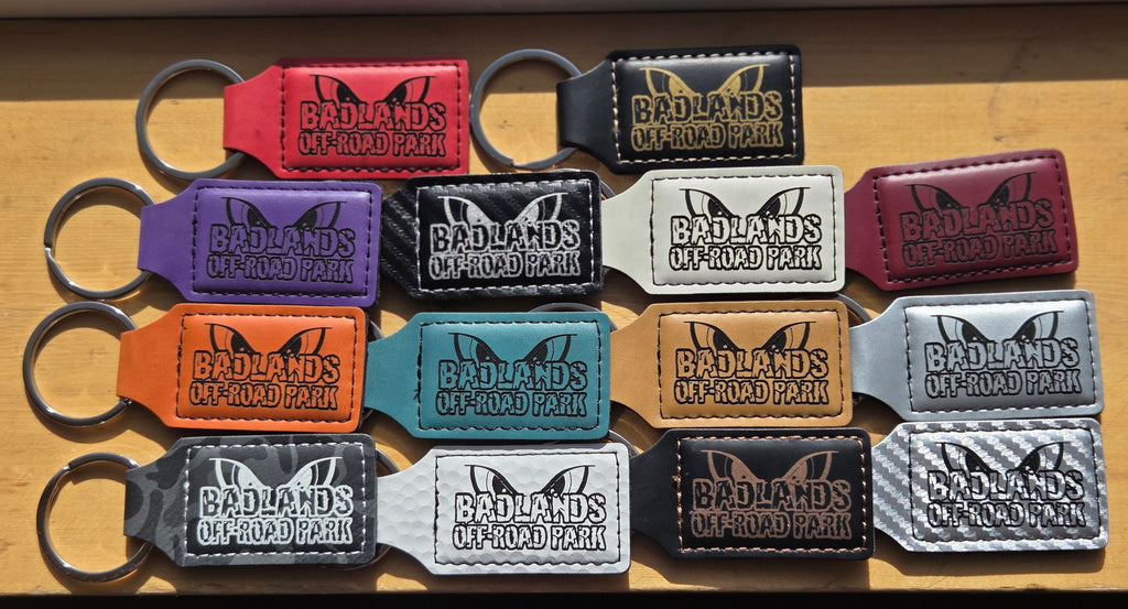 Badlands Leather Indiana Keychain